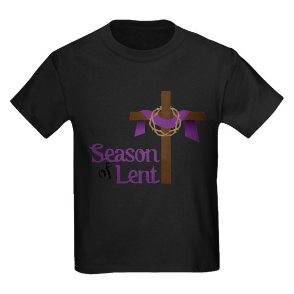 CafePress - Season Of Lent Kids Dark T Shirt - Dark T-Shirt Kids XS-XL