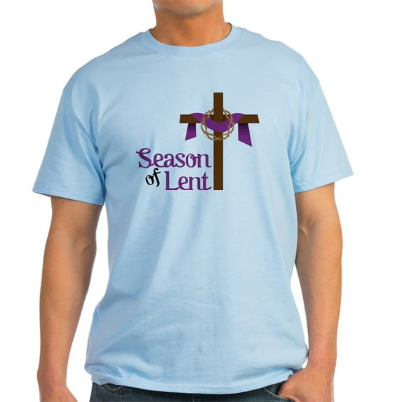 CafePress - Season Of Lent Light T Shirt - Men's Classic Graphic T-Shirt
