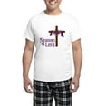 thumbnail image 1 of CafePress - Season Of Lent Men's Light Pajamas - Men's Light Loose Fit Cotton Pajama Set, 1 of 7