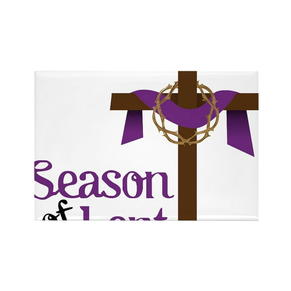 CafePress - Season Of Lent - Rectangle Magnet, 2"x3" Refrigerator Magnet