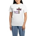 thumbnail image 1 of CafePress - Season Of Lent Women's Light Pajamas - Women's Short Sleeve Print T-Shirt and Pants Light Cotton Pajama Set, 1 of 7