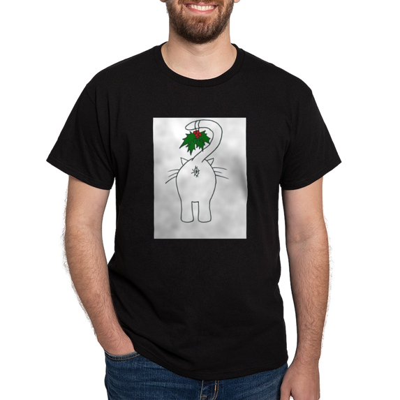CafePress - Season's Greetings From Our Cat T Shirt - Men's Classic Graphic Cotton T-Shirt