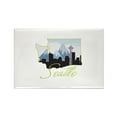 thumbnail image 1 of CafePress - Seatle Magnets - Rectangle Magnet, 2"x3" Refrigerator Magnet, 1 of 3