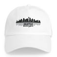 thumbnail image 1 of CafePress - Seattle Cap - Adjustable 100% Brushed Unisex Casual Cotton Baseball Cap, Beige, 1, 1 of 2