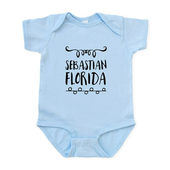 CafePress - Sebastian Florida Body Suit - Baby Light Bodysuit, Size Newborn - 24 Months