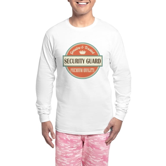 CafePress - Security Guard Gift Idea - Men's Long Sleeve Light Pajama Set