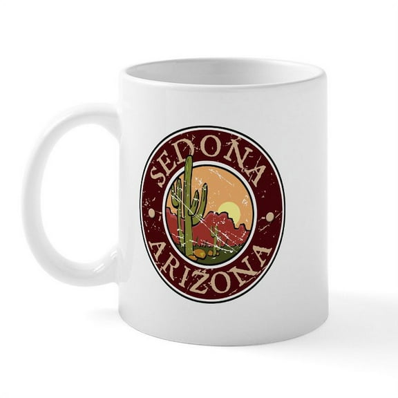 CafePress - Sedona Mug - 11 oz Ceramic Mug - Novelty Coffee Tea Cup