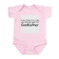 thumbnail image 1 of CafePress - See My Godfather... Infant Creeper - Baby Light Bodysuit, Size Newborn - 24 Months, 1 of 4