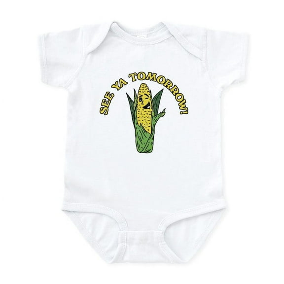 CafePress - See Ya Tomorrow Baby Light Bodysuit - Baby Light Bodysuit, Size Newborn - 24 Months