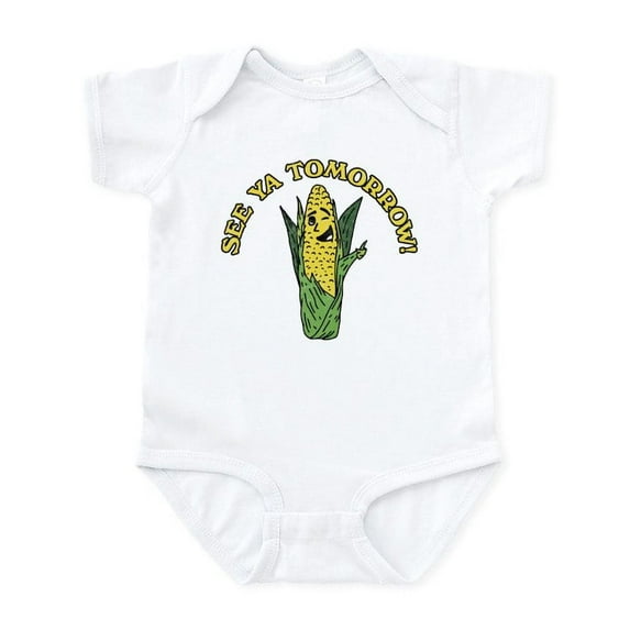 CafePress - See Ya Tomorrow Baby Light Bodysuit - Baby Light Bodysuit, Size Newborn - 24 Months