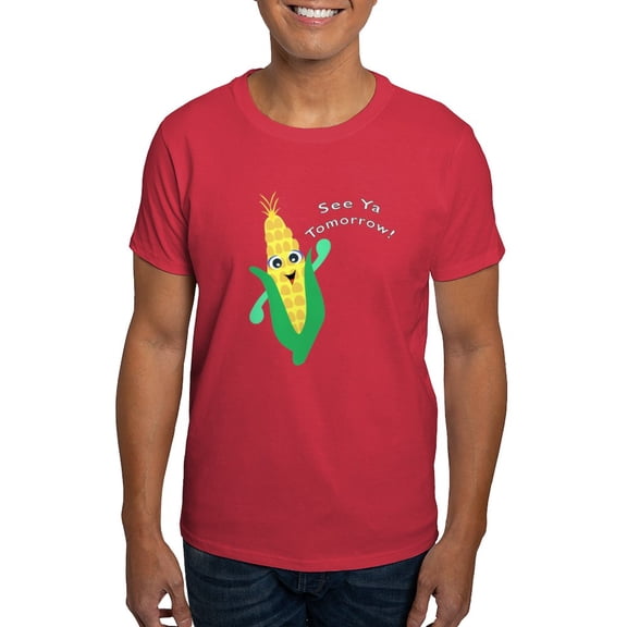 CafePress - See Ya Tomorrow! Corn T Shirt - Men's Classic Graphic Cotton T-Shirt