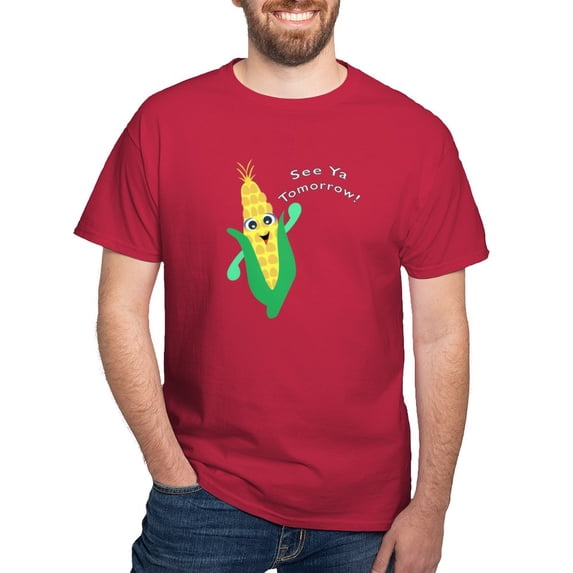 CafePress - See Ya Tomorrow! Corn T Shirt - Men's Classic Graphic Cotton T-Shirt