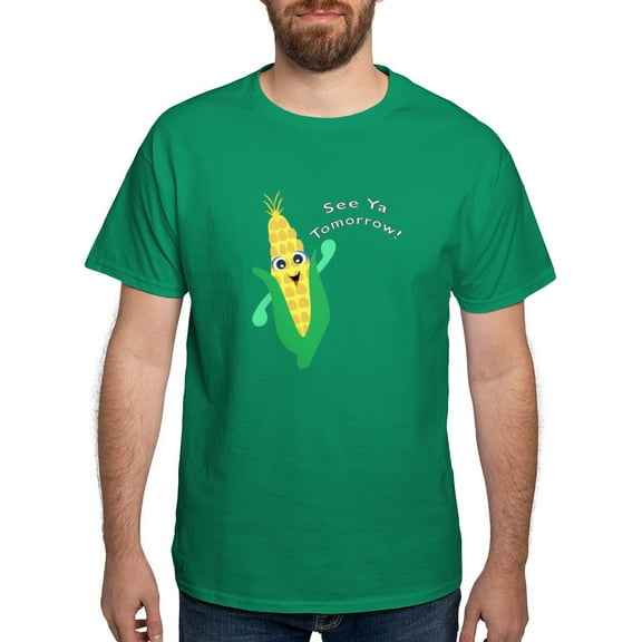 CafePress - See Ya Tomorrow! Corn T Shirt - Men's Classic Graphic Cotton T-Shirt
