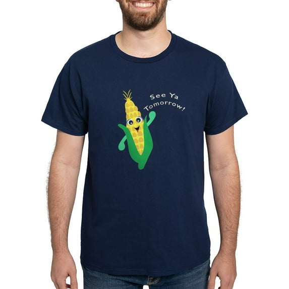 CafePress - See Ya Tomorrow! Corn T Shirt - Men's Classic Graphic Cotton T-Shirt