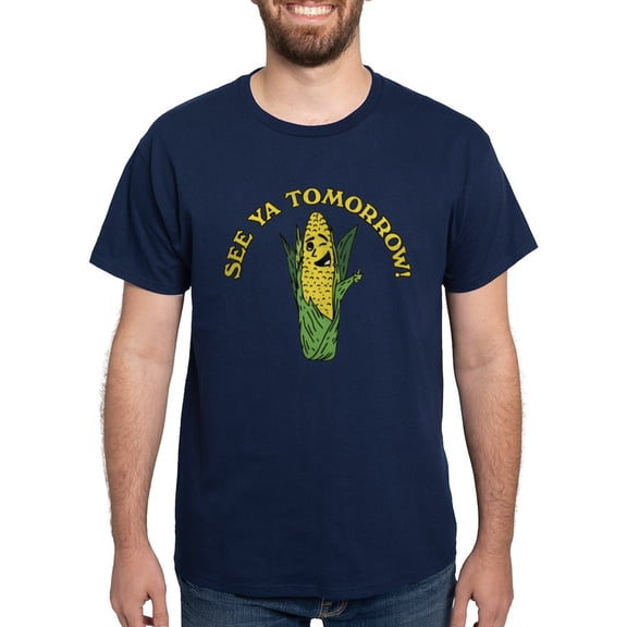 CafePress - See Ya Tomorrow Dark T Shirt - Men's Classic Graphic Cotton T-Shirt