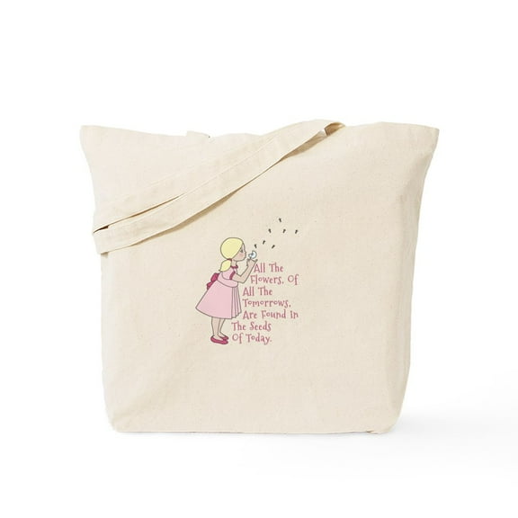 CafePress - Seeds Of Today Tote Bag - Unisex Canvas Tote Bag, Beige, 1-Piece