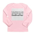 thumbnail image 1 of CafePress - Seemygodmother Long Sleeve T Shirt - Long Sleeve Infant T-Shirt, 1 of 2