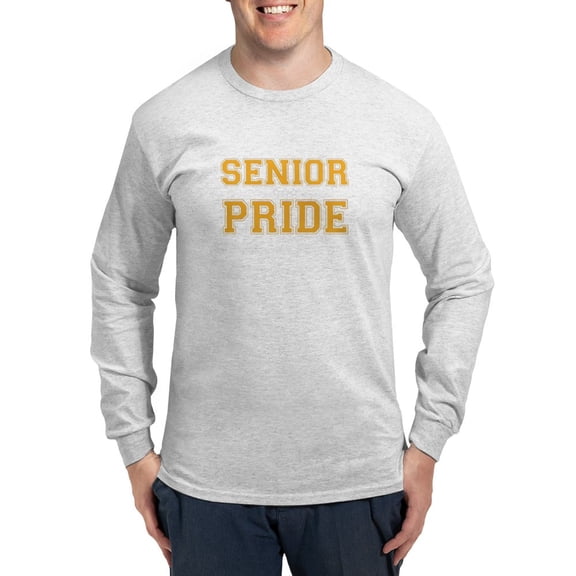 CafePress - Senior Pride Long Sleeve T Shirt - Unisex Cotton Long Sleeve T-Shirt