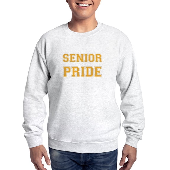 CafePress - Senior Pride Sweatshirt - Crew Neck Sweatshirt