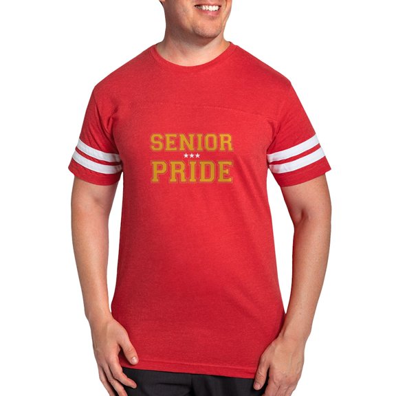 CafePress - Senior Pride T Shirt - Mens Football Shirt