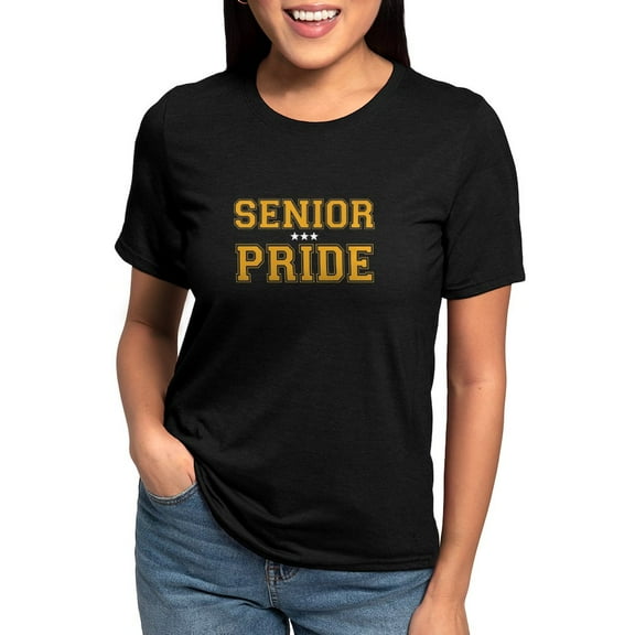 CafePress - Senior Pride T Shirt - Womens Tri-blend T-Shirt