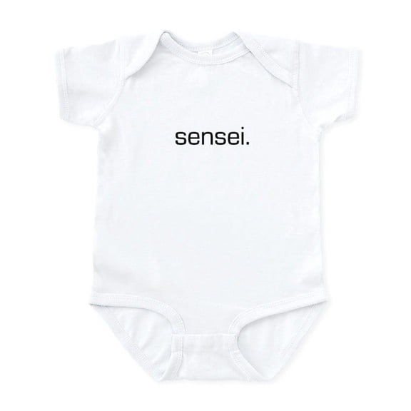 CafePress - Sensei Infant Bodysuit - Baby Light Bodysuit, Size Newborn - 24 Months
