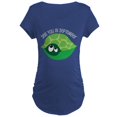thumbnail image 1 of CafePress - September Due Date Turtle Belly Print Maternity T - Maternity Dark T-Shirt, 1 of 3