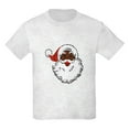 thumbnail image 1 of CafePress - Sequin African Santa Claus T Shirt - Light T-Shirt Kids XS-XL, 1 of 4