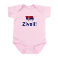 thumbnail image 1 of CafePress - Serbia Ziveli Infant Bodysuit - Baby Light Bodysuit, Size Newborn - 24 Months, 1 of 4
