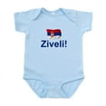 thumbnail image 1 of CafePress - Serbia Ziveli Infant Bodysuit - Baby Light Bodysuit, Size Newborn - 24 Months, 1 of 4