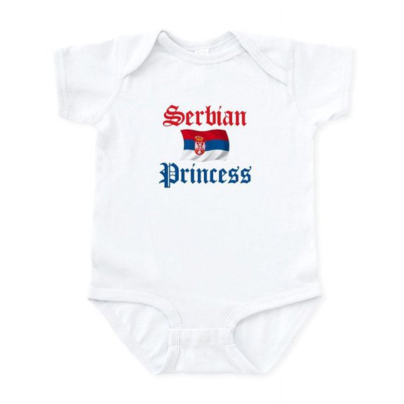 CafePress - Serbian Princess Infant Bodysuit - Baby Light Bodysuit, Size Newborn - 24 Months