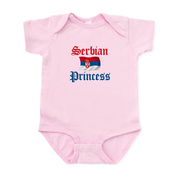 CafePress - Serbian Princess Infant Bodysuit - Baby Light Bodysuit, Size Newborn - 24 Months
