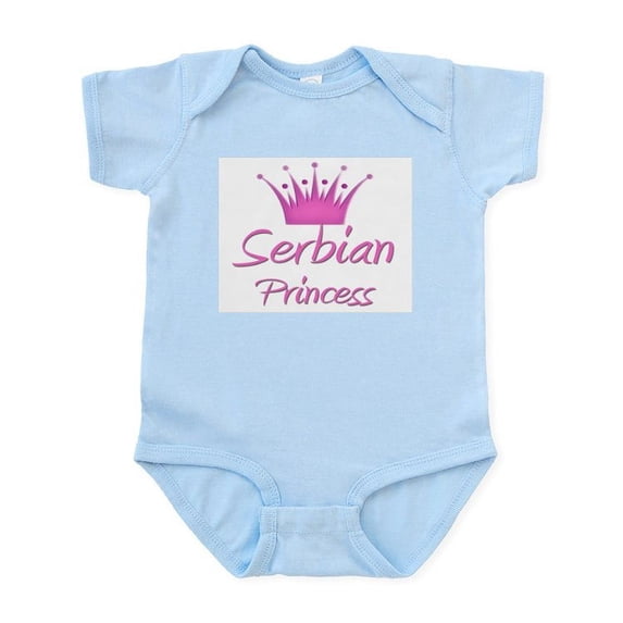 CafePress - Serbian Princess Infant Bodysuit - Baby Light Bodysuit, Size Newborn - 24 Months