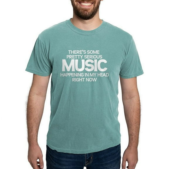 CafePress - Serious Music T Shirt - Mens Comfort Colors Shirt