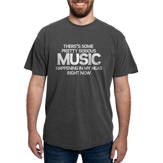 CafePress - Serious Music T Shirt - Mens Comfort Colors Shirt