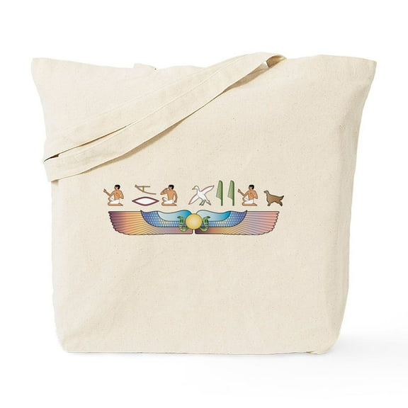 CafePress - Setter Hieroglyphs Tote Bag - Unisex Canvas Tote Bag, Beige, 1-Piece