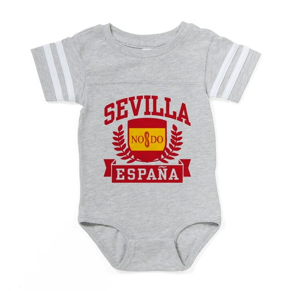 CafePress - Sevilla - Cute Infant Baby Football Bodysuit