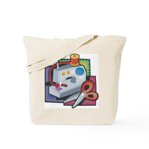 CafePress - Sewing Tote Bag - Unisex Canvas Tote Bag, Beige, 1-Piece
