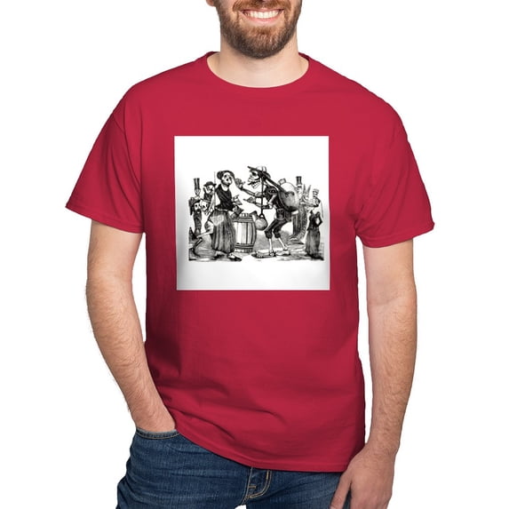 CafePress - Sexy Calaveras Dark T Shirt - Men's Classic Graphic Cotton T-Shirt