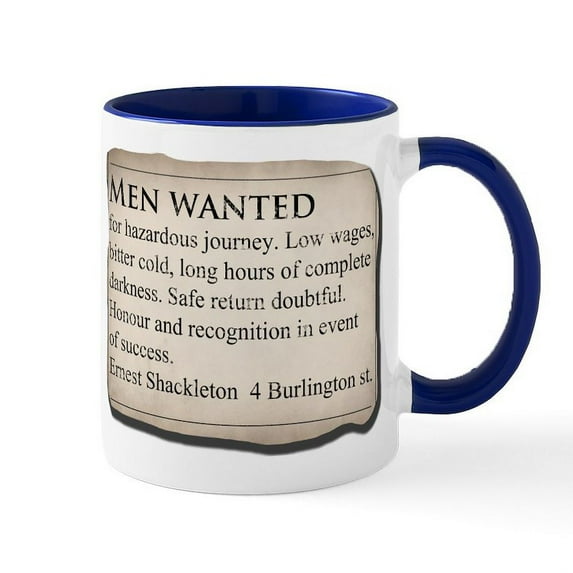 CafePress - Shackleton Antarctica Mug - 11 oz Ceramic Mug - Novelty Coffee Tea Cup