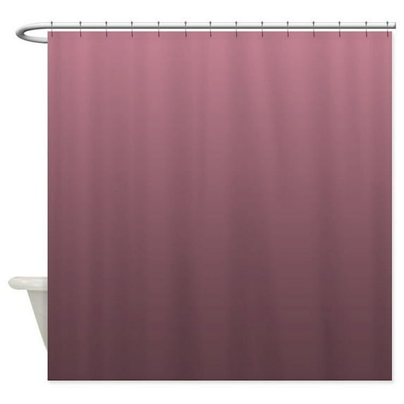 CafePress - Shades Of Mauve - Unique Fabric Shower Curtain 70" x 72"