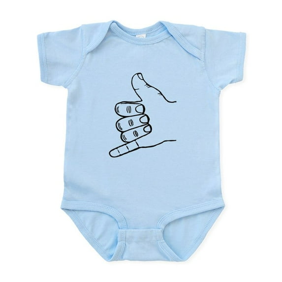 CafePress - Shaka Hang Loose Infant Bodysuit - Baby Light Bodysuit, Size Newborn - 24 Months