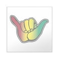 thumbnail image 1 of CafePress - Shaka Sticker - Square Sticker 3" x 3", 1 of 1
