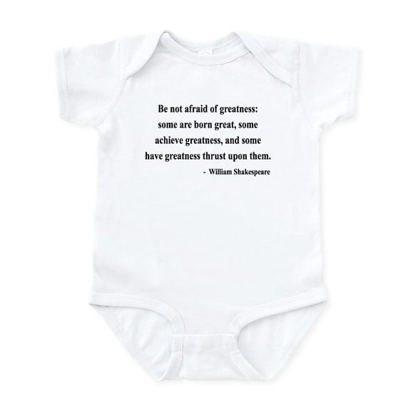 CafePress - Shakespeare 7 Infant Bodysuit - Baby Light Bodysuit, Size Newborn - 24 Months