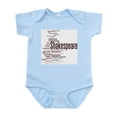 thumbnail image 1 of CafePress - Shakespeare's Plays Body Suit - Baby Light Bodysuit, Size Newborn - 24 Months, 1 of 4