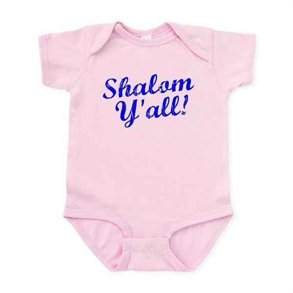 CafePress - Shalom, Y'all! Infant Bodysuit - Baby Light Bodysuit, Size Newborn - 24 Months