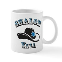 CafePress - Shalom Yall Mugs - 11 oz Ceramic Mug - Novelty Coffee Tea Cup