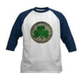 thumbnail image 1 of CafePress - Shamrock And Celtic Knots Baseball Jersey - Kids Cotton Baseball Jersey, 3/4 Sleeve Shirt, 1 of 4
