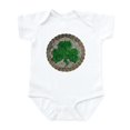 thumbnail image 1 of CafePress - Shamrock And Celtic Knots Body Suit - Baby Light Bodysuit, Size Newborn - 24 Months, 1 of 4
