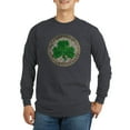 thumbnail image 1 of CafePress - Shamrock And Celtic Knots Long Sleeve T Shirt - Long Sleeve Dark T-Shirt, 1 of 4